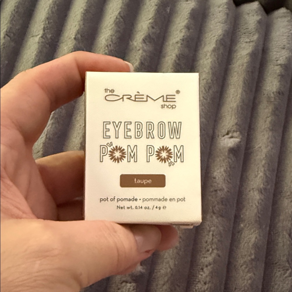 The Crème Shop Eyebrow Pom Pom - Taupe
